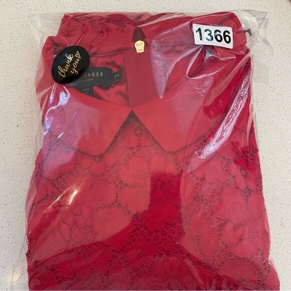 Ted Baker Ameera Lace Dress - Picture 8 of 8